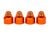GT-Maxx schokdoppen aluminium oranje (4)