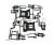 TT-01D/R/E B-Teile Querlenk./