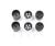 F103 Speichen-Felgen-Set (2+2