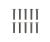 3x16mm Steel CS HexHead Screws (10)