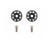Aluminum Wing Washers (2) Black
