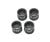 WR-02CB T Parts Rims (2+2) DeepGry