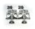 X-Parts Bag Fitting Parts (2) : 56360