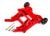 Wheelie Bar rood