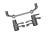 Steering bellcranks 6061-T6 aluminum gray