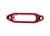 Touwgeleidingslier aluminium rood