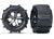 Paddle-banden op All-Star 2.8 velgen zwart-chroom achter