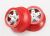 TRX5872A, velg satijn / rood achter