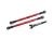 Wide-X-Maxx toespoorstangen 7075-T6 aluminium rood 188mm (2)