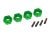 Stuurwiel 6061-T6 aluminium 12mm groen (4)