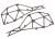 Buisframe chassis zijdelen l&r