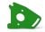 Motorplaat aluminium groen