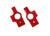 wheel carrier 6061-T6 aluminum red
