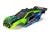Carrosserie Rustler 4x4 groen/blauw met sticker