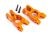 Wieldrager 6061-T6 aluminium oranje achter l/r