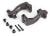 C-Hub 6061-T6 aluminium donker titanium l/r met kingpinlager