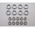 CV-10 Ball bearing set (18)