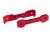 Draagarmhouder vooraan 6061-T6 aluminium rood