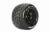 MFT MT 3.8 Rocket 1/8 Sport   Felge schwarz