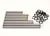 Wishbone pin set RVS