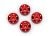 rim discs aluminum red