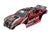 Carrosserie Rustler VXL rood met sticker