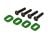 Motorsteun ringen aluminium groen (4)