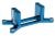 Motorsteun 6061-T6 aluminium blauw