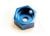 Remmendriver zeskant aluminium blauw