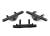 Bumperhouder f/h & bumperhouder achter met offset