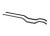 Chassisrails staal 590mm l&r