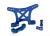 Shocktower 7075-T6 aluminium blauw front