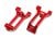 Nachlauf-Blöcke l/r rot