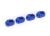 wishbone pin holder (4) aluminum blue