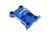 Gearbox cover aluminum blue