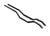 Chassisrails staal 480mm l/r