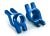 Wieldrager 6061-T6 aluminium blauw achter l/r
