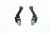 ALUMINUM REAR KNUCKLE ARM -2PC SET black