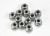 Stopmoer zilver 2,5mm (12)