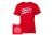 TRAXXAS - TRX1378-S - SLVR T-Shirt rot/Slash Logo schwarz/weiß S