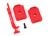 Benzinejerrycan en krik rood voor TRX9712 carrosserie