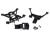 TRX7715, Karo-Halter, vorn/hinten 3x15mm BCS (4) 3x12mm