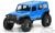 Pro-Line Jeep Wrangler Unlimited Rubicon Karo, blau lackiert