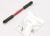 L/R draadstang aluminium rood 58mm (1)