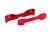 Draagarmhouder achter 6061-T6 aluminium rood