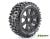 B-ULLDOZE SOFT SPEICHEN-FELGE SCHWARZ VERBRENNER 1:8 OFFROAD LOUISE (brandstof)