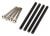 Wishbone pins compleet v/h