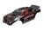 Carrosserie Rustler rood/zwart met sticker