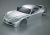 Alfa Romeo 8C Karosserie für 1/7 Metallic Silber RTU