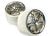 Split-spaak 3.8 velgen chroom 14mm (2)
